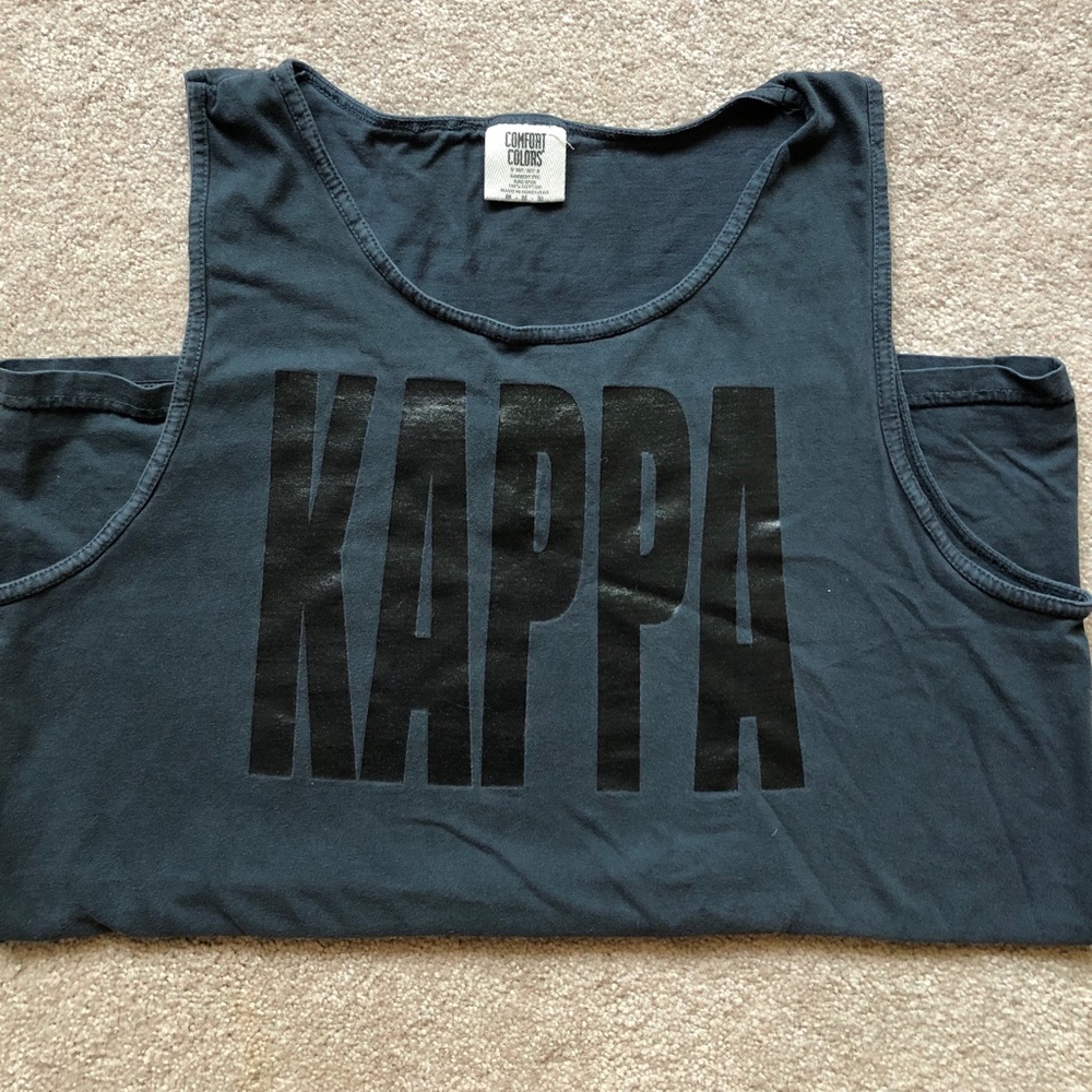 Kappa Kappa Gamma comfort colors tank